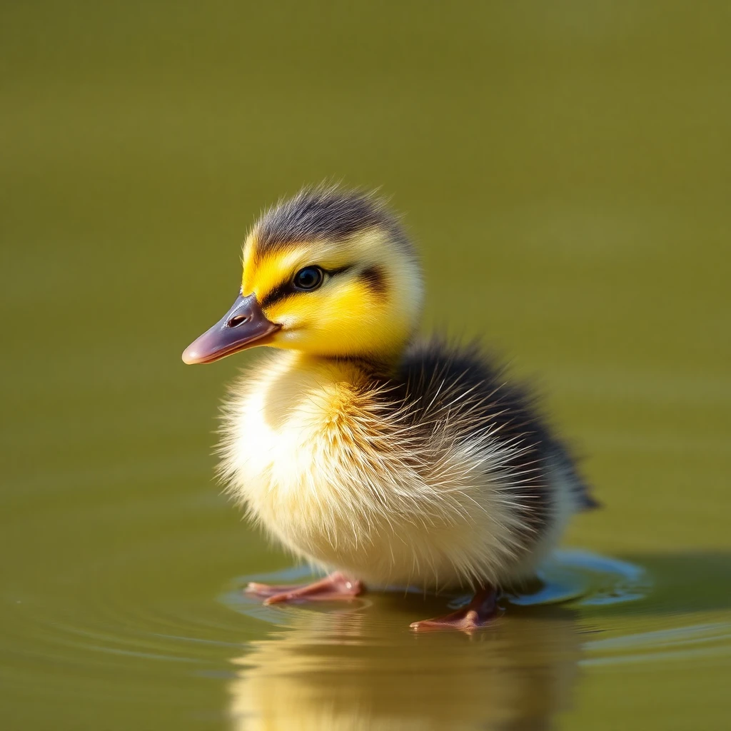 Generate me small duckling